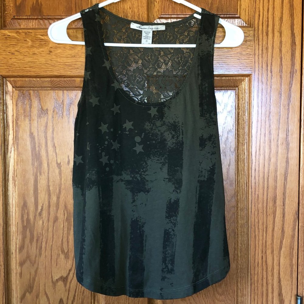 American Rag Lace Back Flag Tank – 3 for $25!